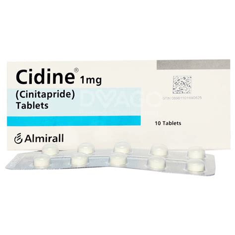 CIMA ::. PROSPECTO CIDINE 1 mg COMPRIMIDOS